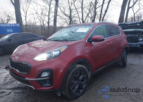 2020 Kia Sportage S from USA, damaged, VIN KNDP6CAC7L7708183